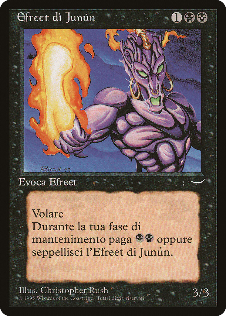 Junún Efreet (REN-055) - Rinascimento