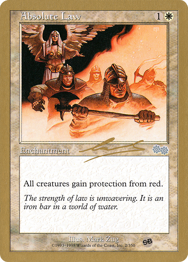 Absolute Law (WCD-NL2SBA) - World Championship Decks 2000
