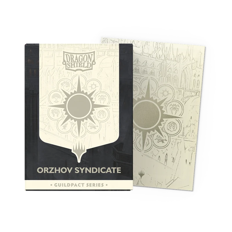 DRAGON SHIELD SLEEVES MATTE DUAL ART SLEEVES 100CT GUILD PACT - ORZHOV SYNDICATE
