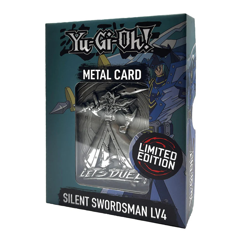 Yu-Gi-Oh! LIMITED EDITION SILENT SWORDSMAN LV4 METAL CARD