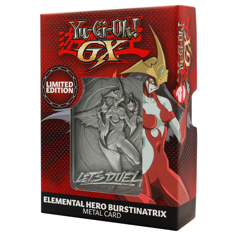 Yu-Gi-Oh! LIMITED EDITION ELEMENTAL HERO BURSTINATRIX METAL CARD