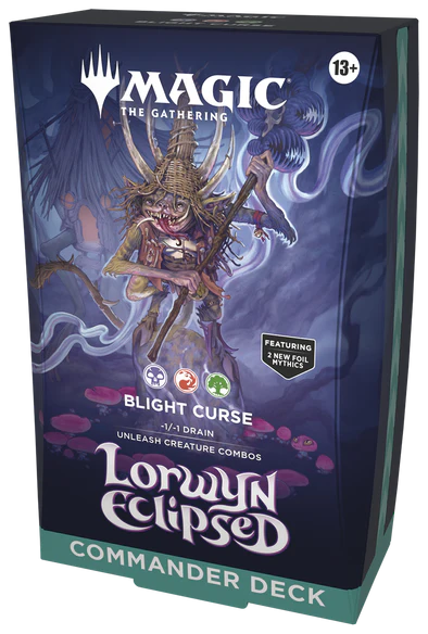MTG - Lorwyn Eclipsed - Commander Deck - Blight Curse
