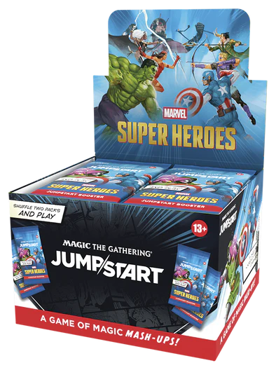 MTG MARVEL SUPER HEROES JUMPSTART BOOSTER BOX - PRE-ORDER