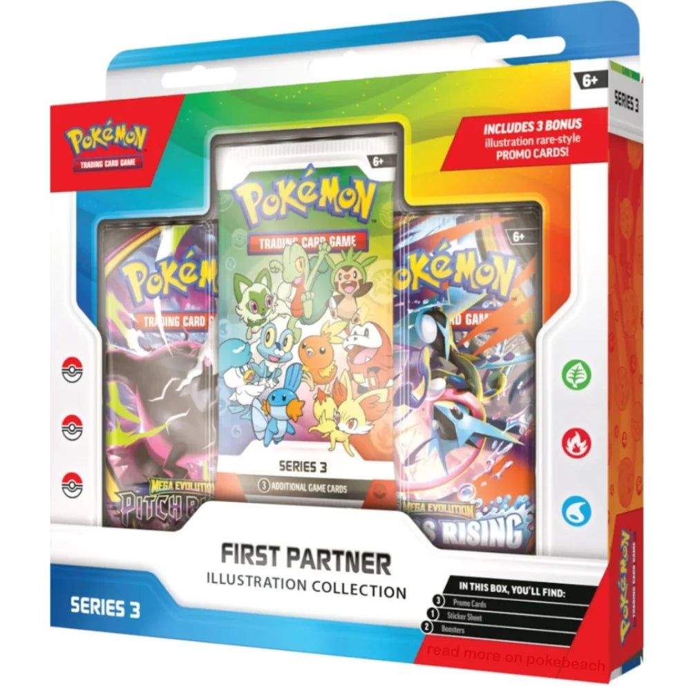 POKEMON PREMIERS PARTENAIRES COLLECTION ILLUSTRATION SERIES 3