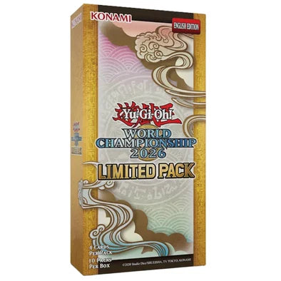 Yugioh - Limited Pack World Championship Booster 2026 - PREORDER AUGUST 29th