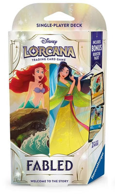 Disney Lorcana: Fabled Starter Deck - Amber & Sapphire
