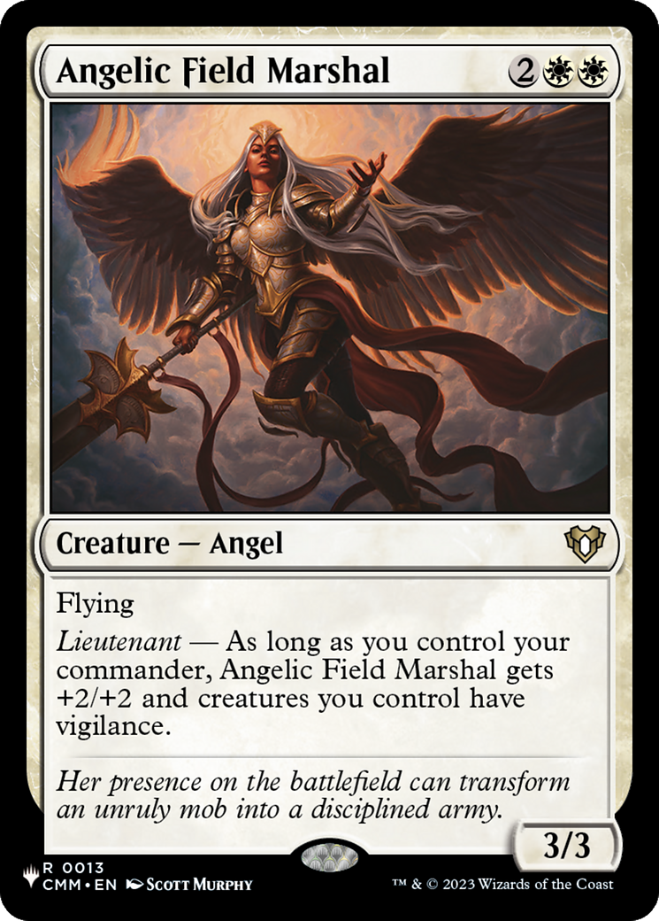 Angelic Field Marshal (LIST-CMM-13) - The List Foil