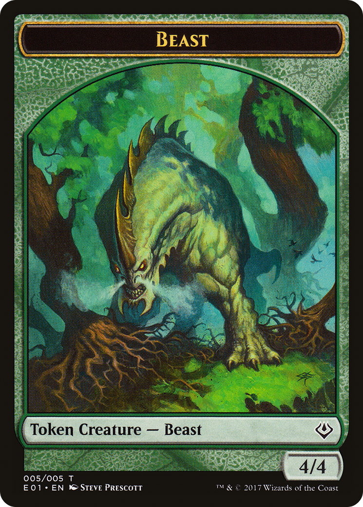 Beast (AC2-005) - Archenemy: Nicol Bolas Tokens
