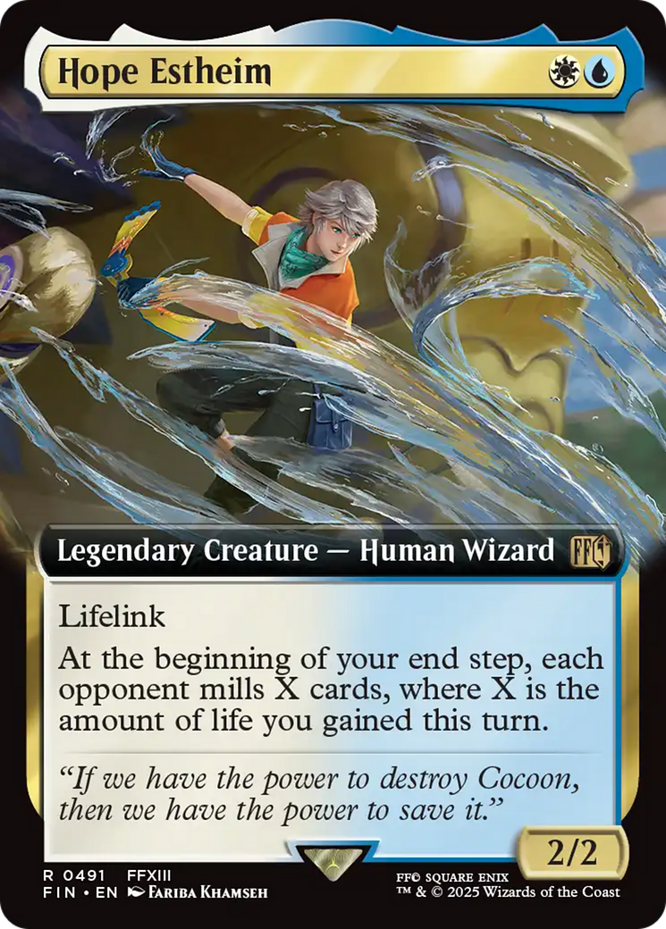 Hope Estheim (Extended Art) (FIN-491) - FINAL FANTASY Foil