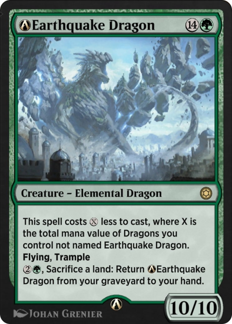 A-Earthquake Dragon (HBG-A-209) - Alchemy Horizons: Baldur's Gate