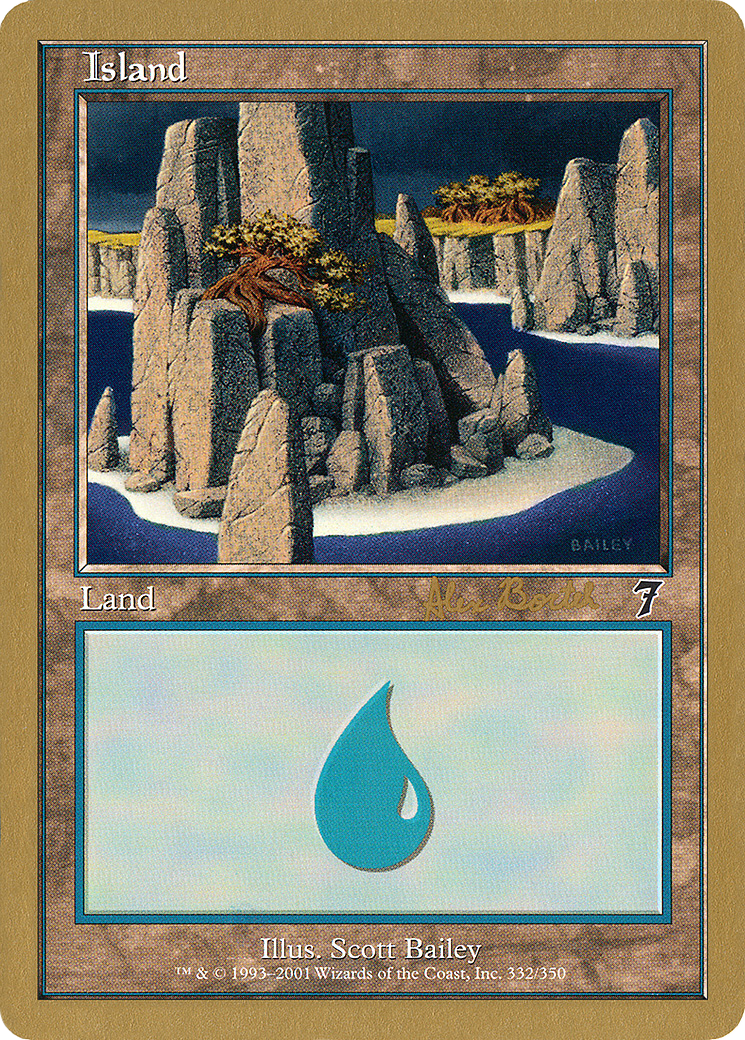 Island (WCD-AB332) - World Championship Decks 2001