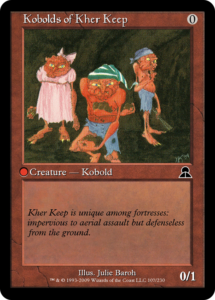 Kobolds of Kher Keep (ME3-107) - Masters Edition III Foil