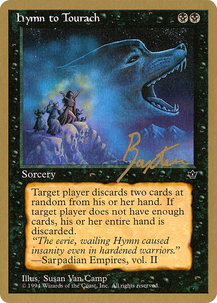 Hymn to Tourach (WCD-GB38A) - Pro Tour Collector Set