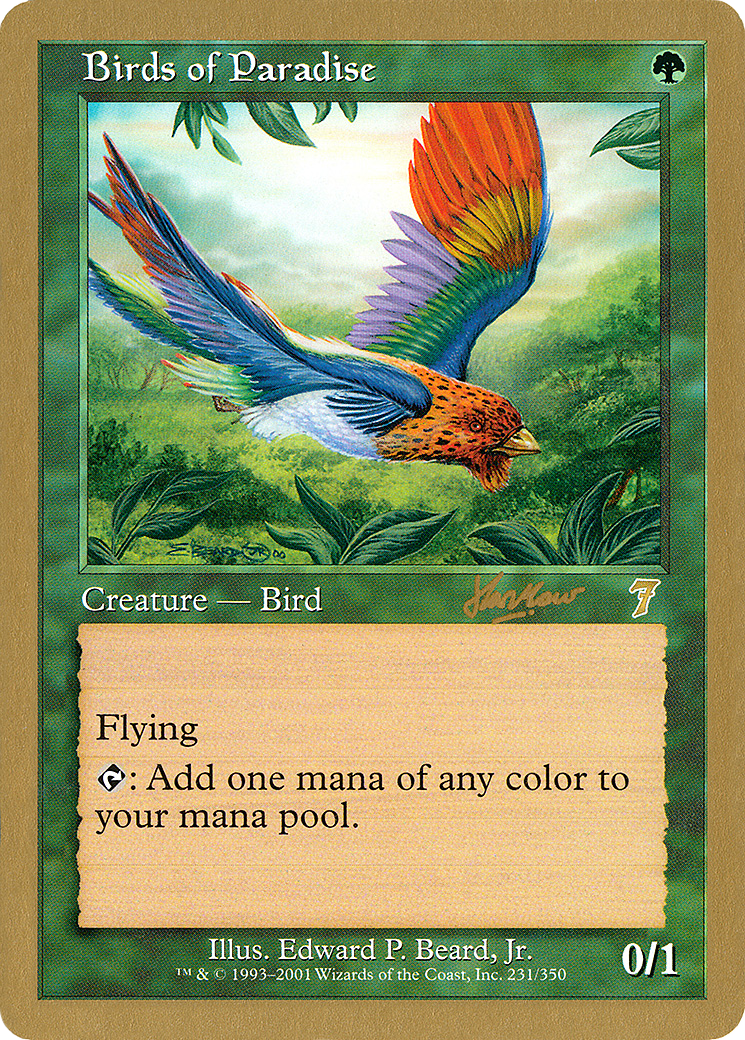Birds of Paradise (WCD-SHH231) - World Championship Decks 2002