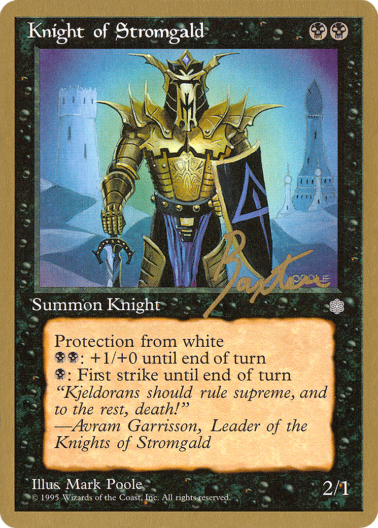 Knight of Stromgald (WCD-GB138) - Pro Tour Collector Set
