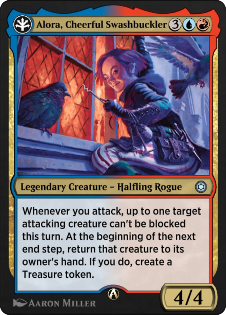 Alora, Cheerful Swashbuckler (HBG-05R) - Alchemy Horizons: Baldur's Gate