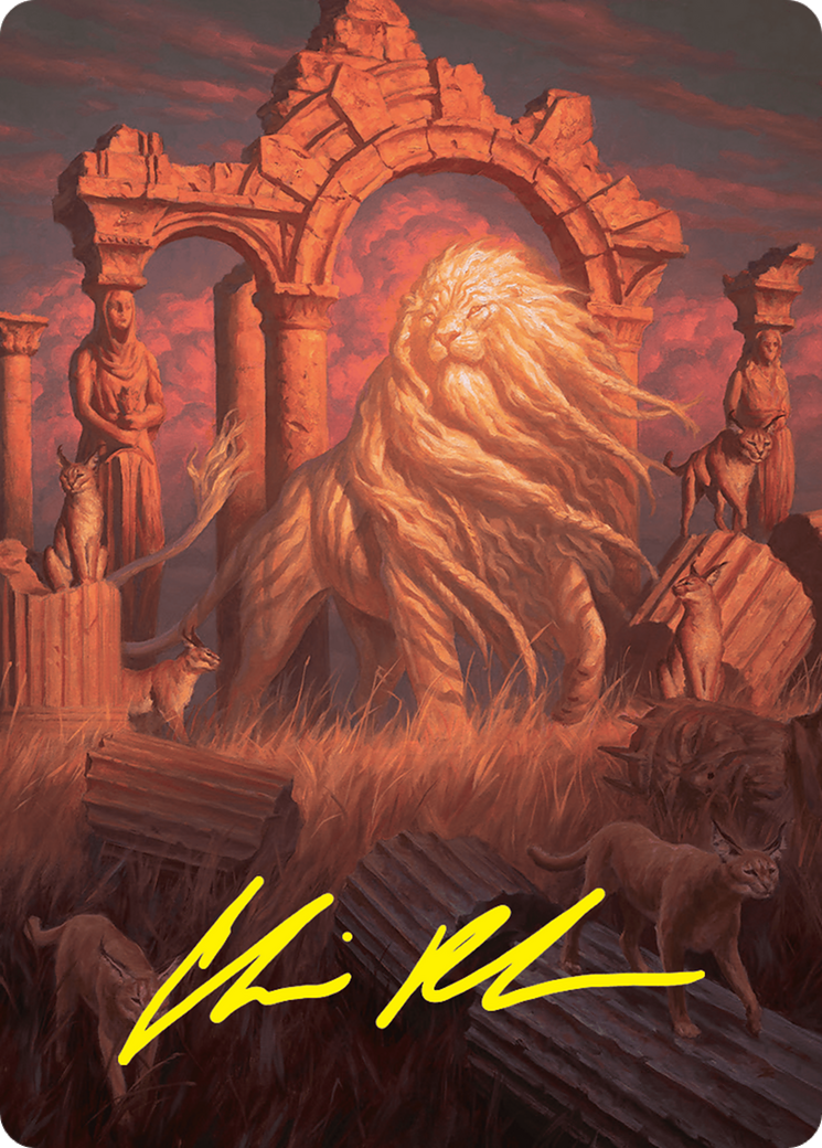 Arahbo, the First Fang // Arahbo, the First Fang (AFDN-026) - Foundations Art Series (Borderless) Foil