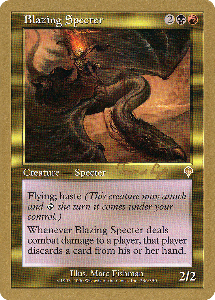 Blazing Specter (WCD-TVDL236) - World Championship Decks 2001