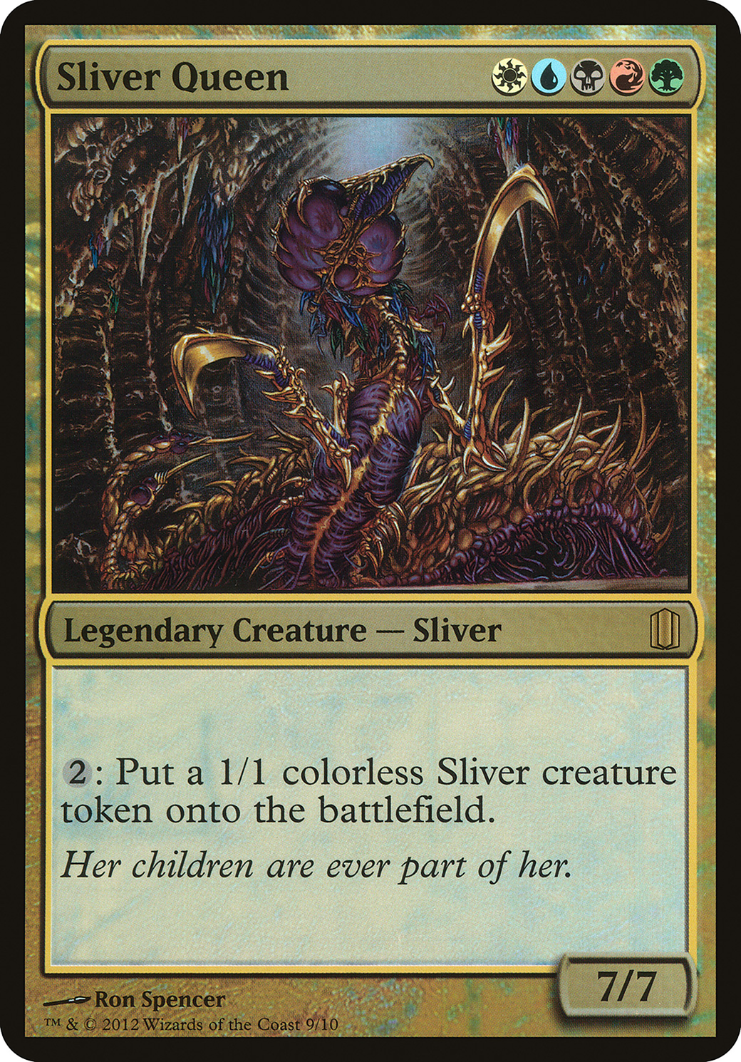 Sliver Queen (OVER-009) - Commander's Arsenal Oversized Foil