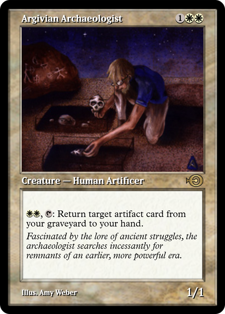Argivian Archaeologist (PRM-219) - Magic Online Promos Foil