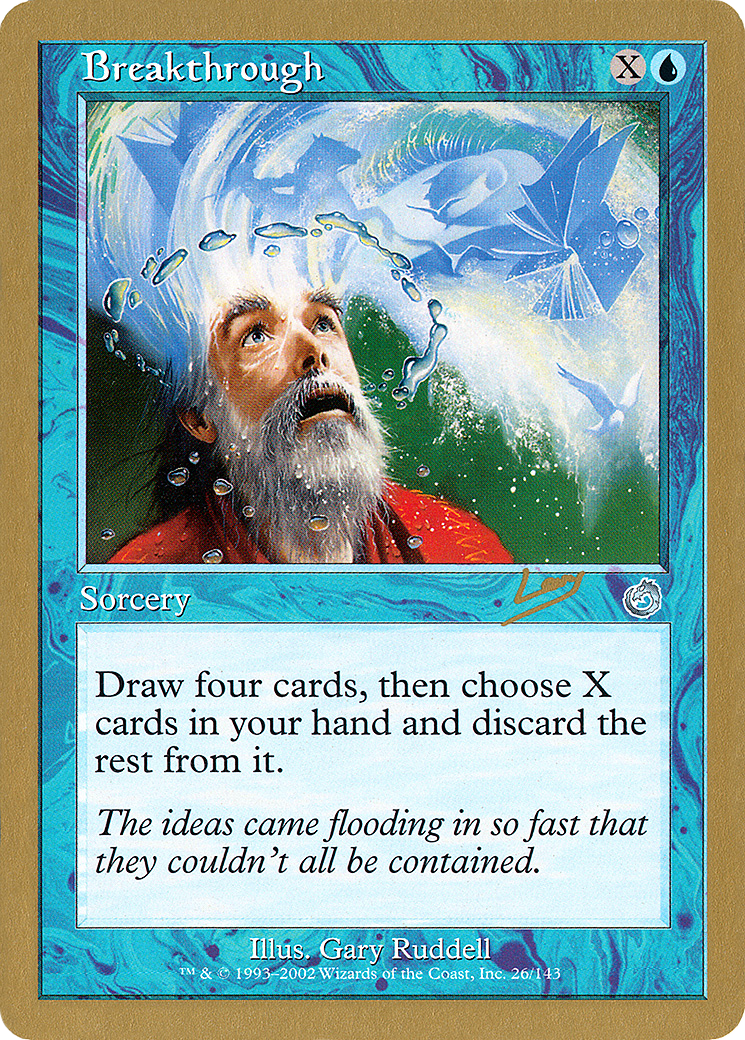 Breakthrough (WCD-RL26) - World Championship Decks 2002
