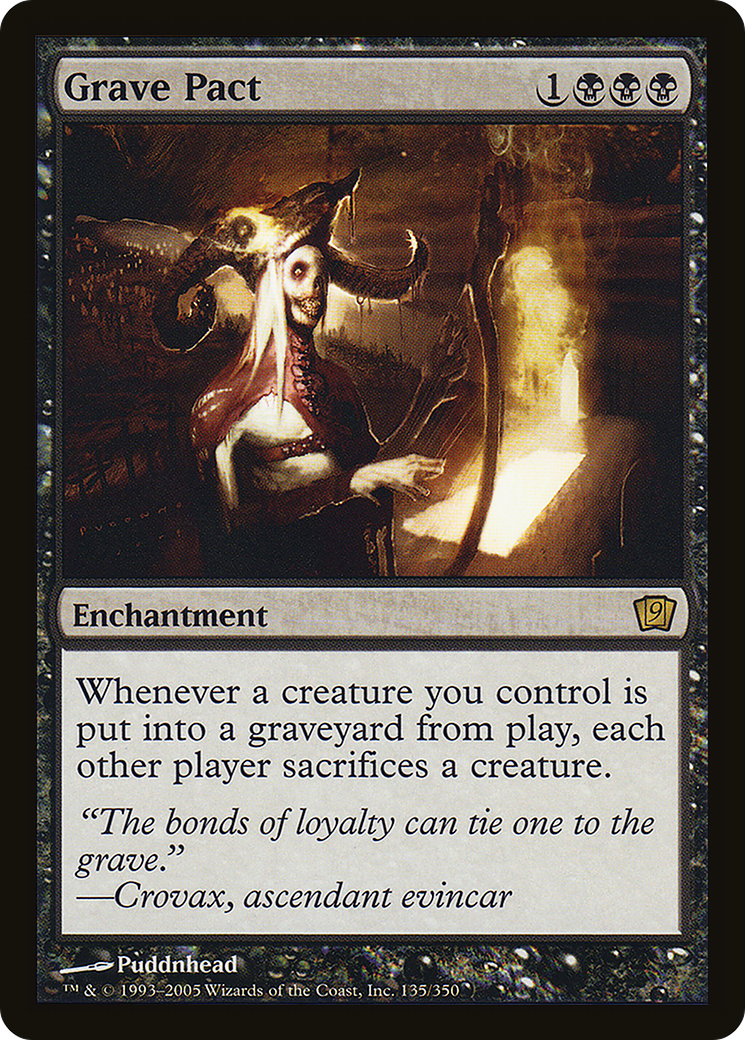 Grave Pact (9ED-135★) - Ninth Edition Foil