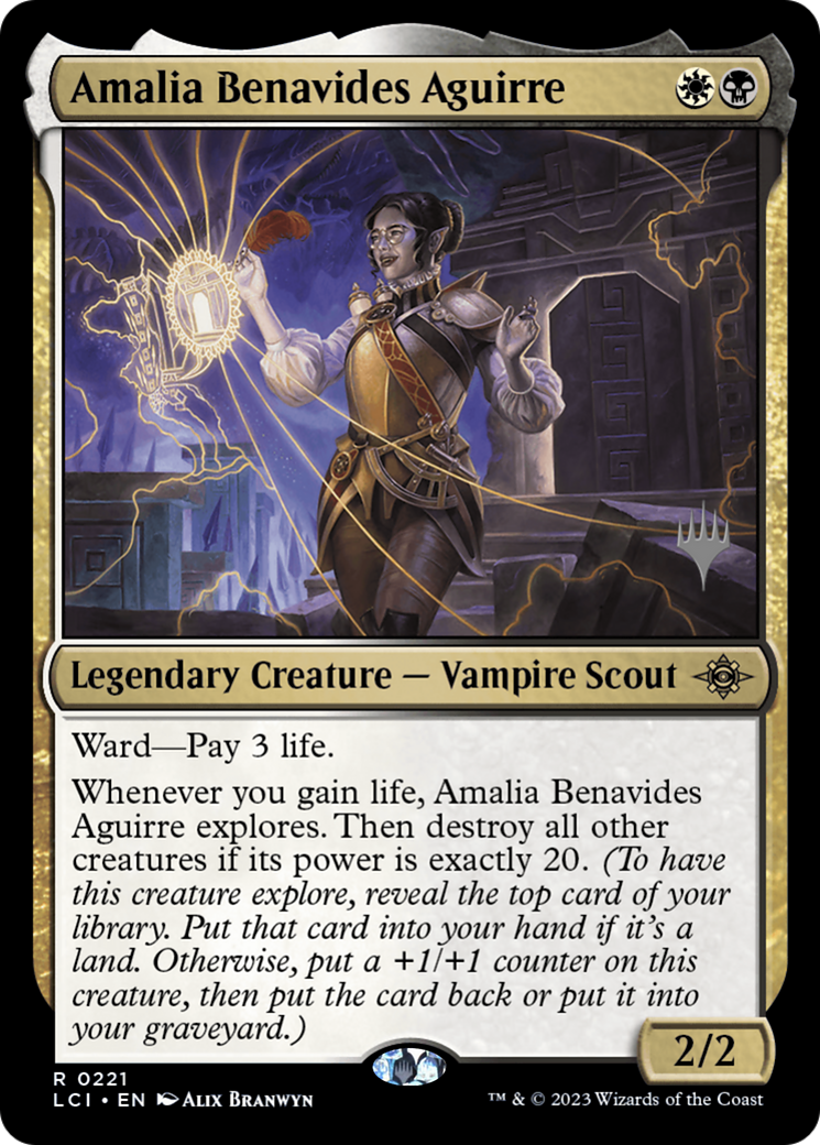 Amalia Benavides Aguirre (PPLCI-221P) - The Lost Caverns of Ixalan Promos