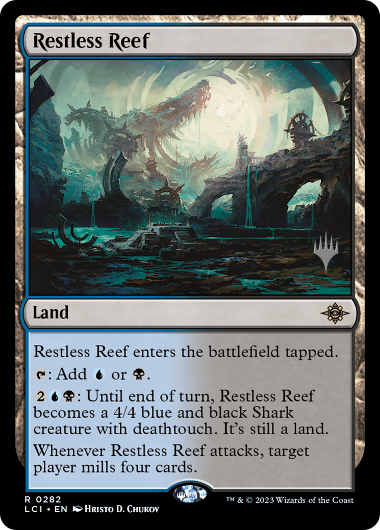 Restless Reef (PPLCI-282P) - The Lost Caverns of Ixalan Promos Foil