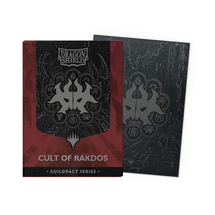 DRAGON SHIELD SLEEVES MATTE DUAL ART SLEEVES 100CT GUILD PACT - CULT OF RAKDOS