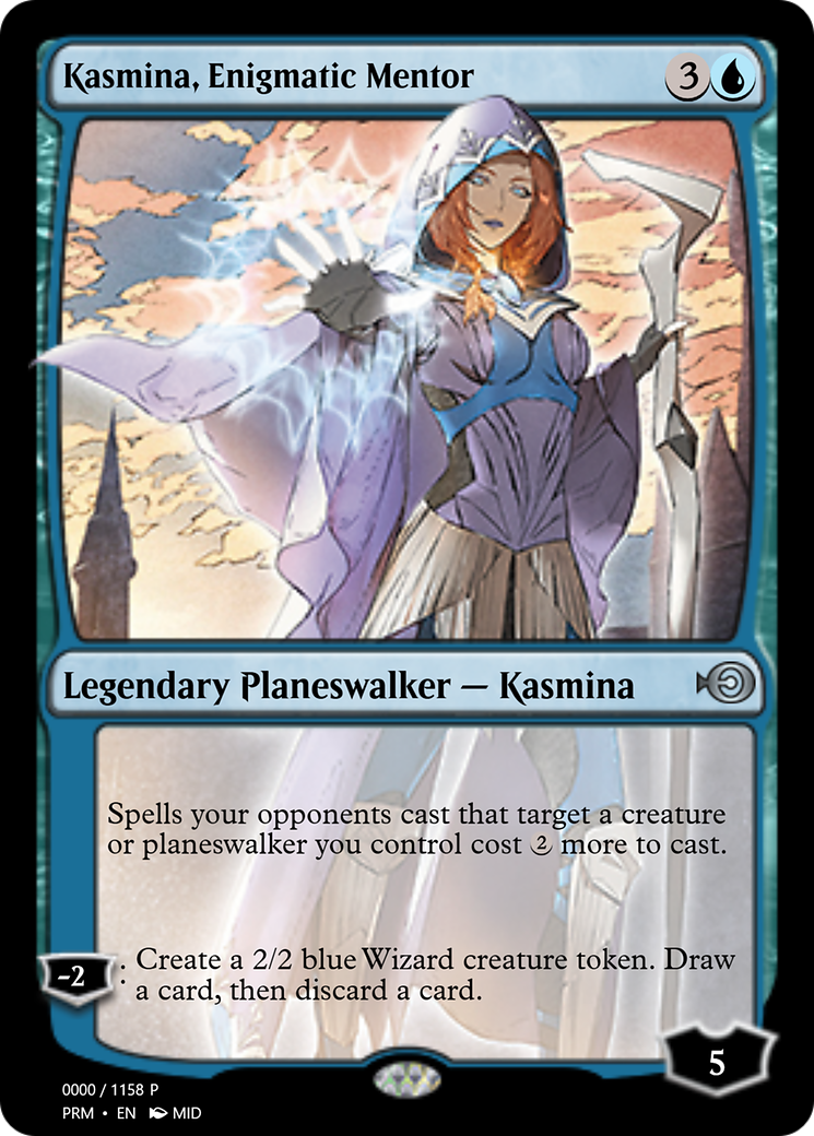 Kasmina, Enigmatic Mentor (PRM-72253) - Magic Online Promos Foil
