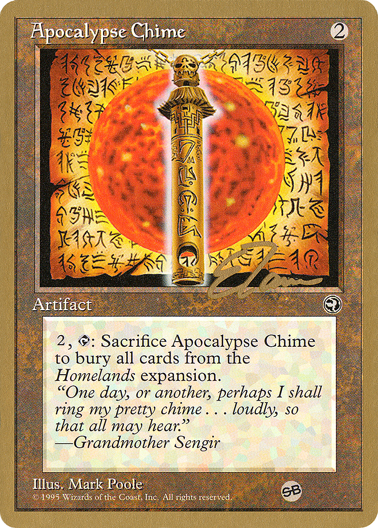 Apocalypse Chime (WCD-ET101SB) - Pro Tour Collector Set