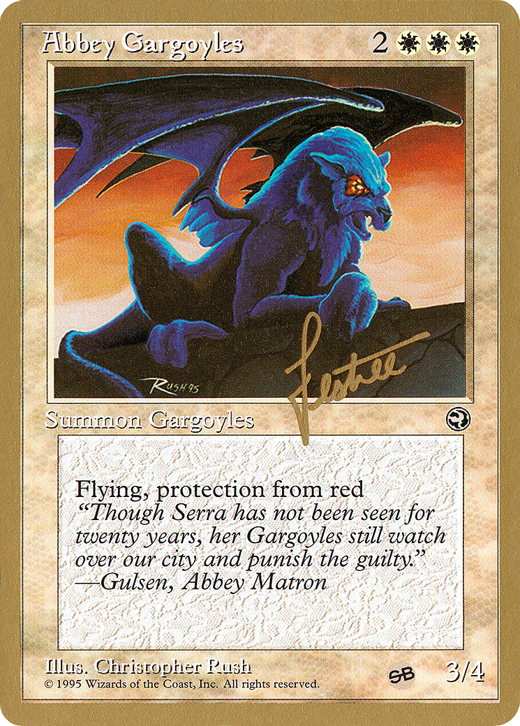 Abbey Gargoyles (WCD-BL1SB) - Pro Tour Collector Set