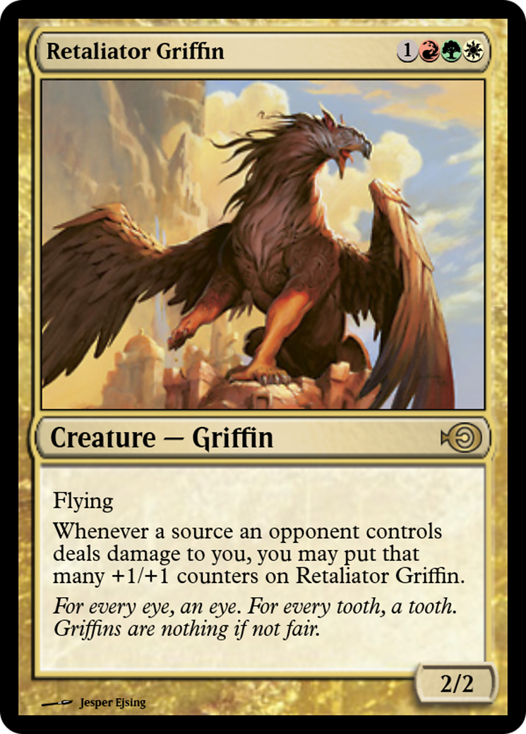 Retaliator Griffin (PRM-43546) - Magic Online Promos Foil