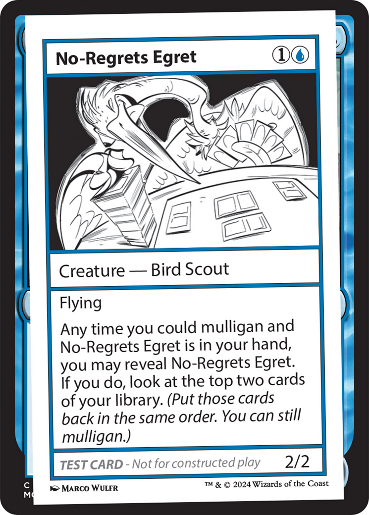 No-Regrets Egret (MB2PC-297) - Mystery Booster 2