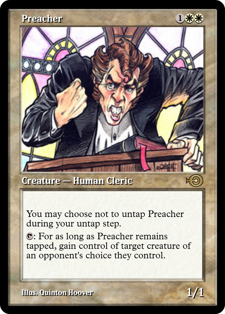 Preacher (PRM-23950) - Magic Online Promos Foil