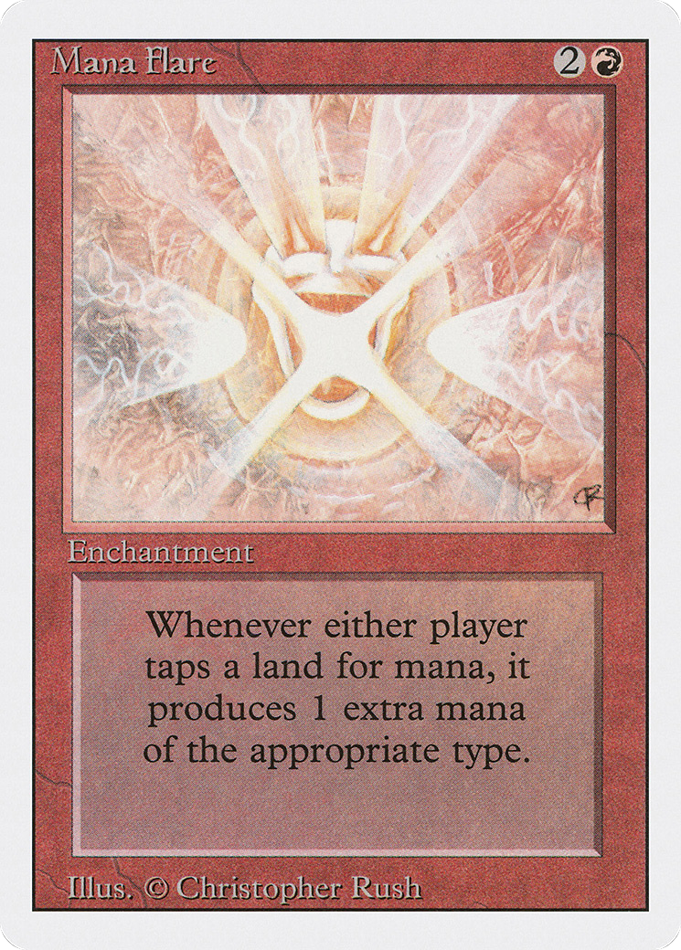 Mana Flare (3ED-164) - Revised Edition