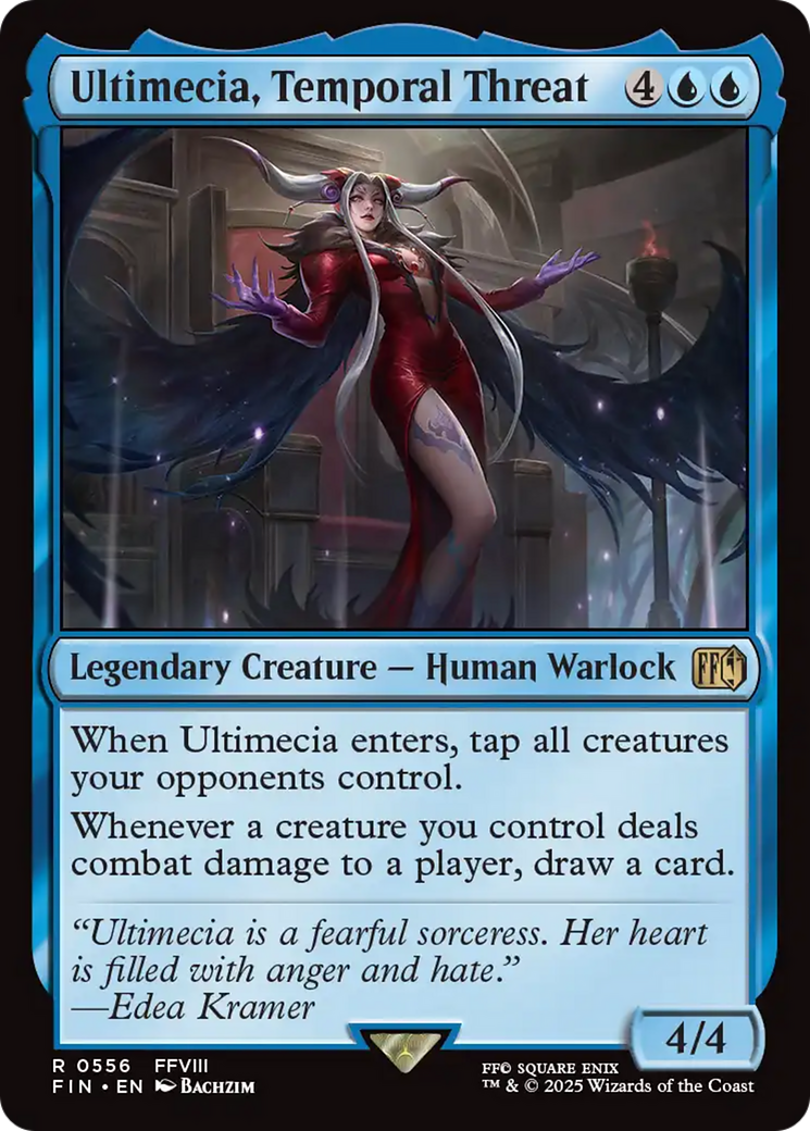 Ultimecia, Temporal Threat (FIN-556) - FINAL FANTASY Foil
