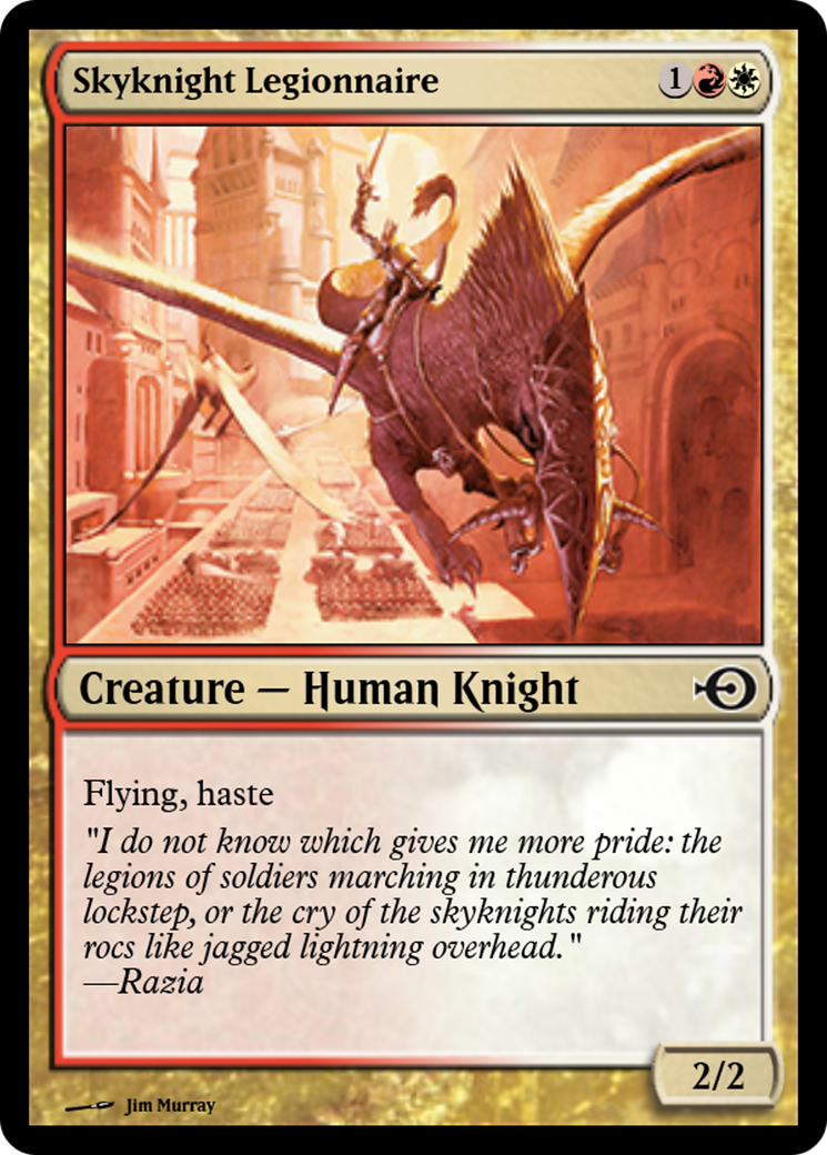 Skyknight Legionnaire (PRM-36296) - Magic Online Promos Foil