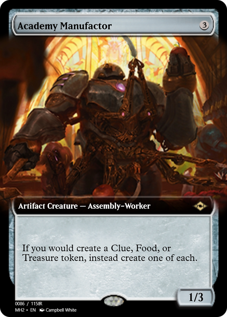 Academy Manufactor (PRM-91373) - Magic Online Promos