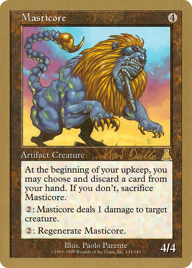 Masticore (WCD-KB143B) - World Championship Decks 1999