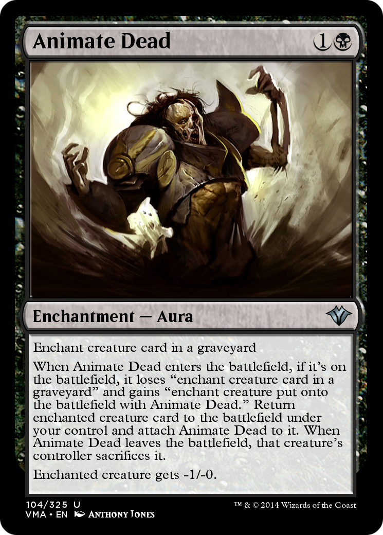 Animate Dead (VMA-104) - Vintage Masters Foil