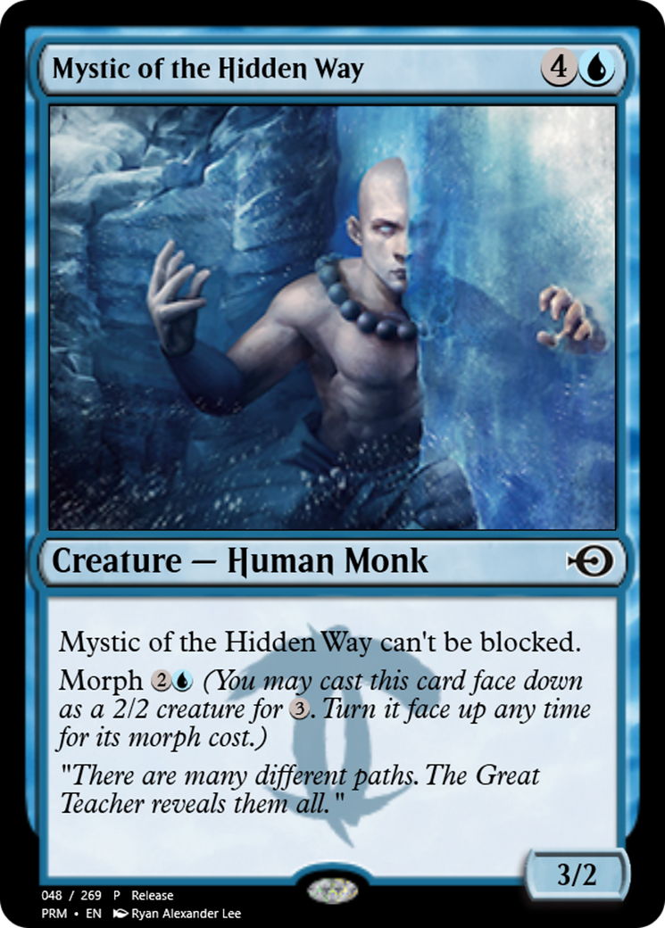 Mystic of the Hidden Way (PRM-55775) - Magic Online Promos Foil