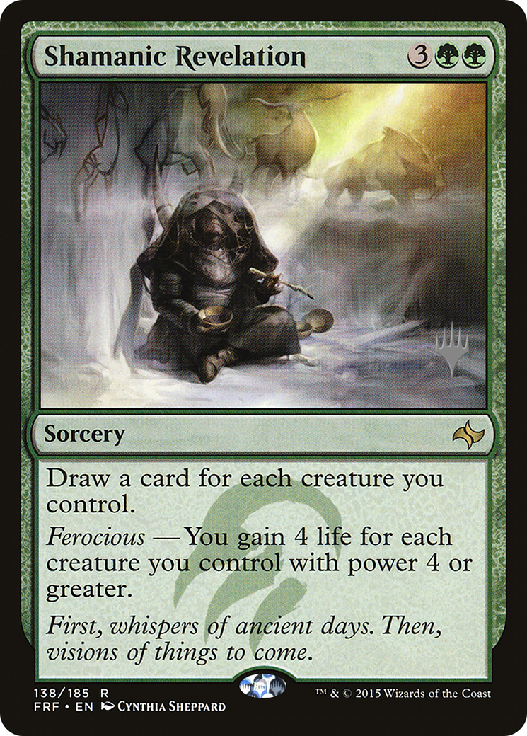 Shamanic Revelation (PPM21-138P) - Fate Reforged Promos