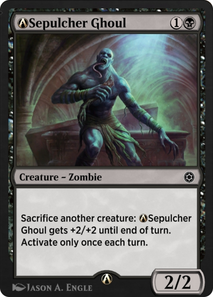 A-Sepulcher Ghoul (HBG-A-166) - Alchemy Horizons: Baldur's Gate