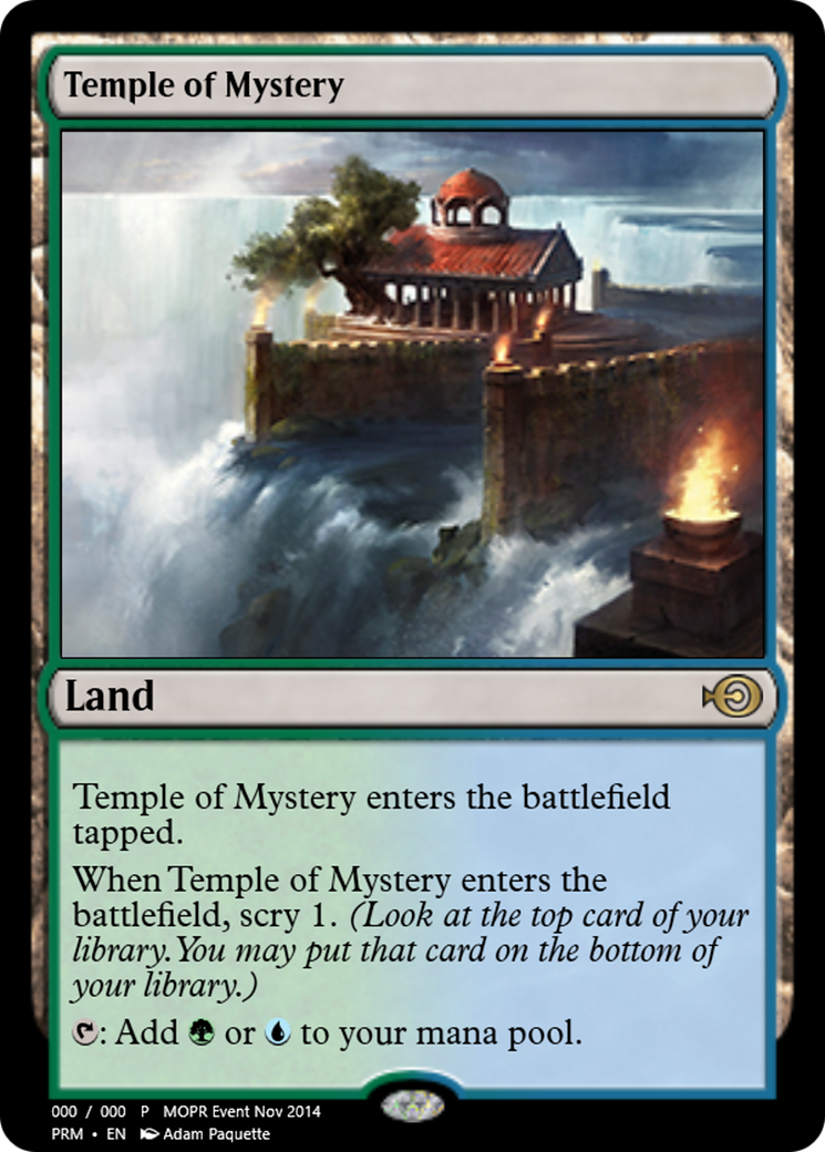 Temple of Mystery (PRM-53846) - Magic Online Promos Foil