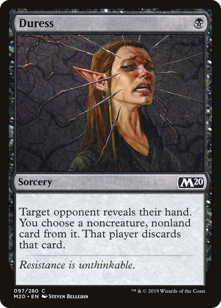 Duress (M20-097) - Core Set 2020