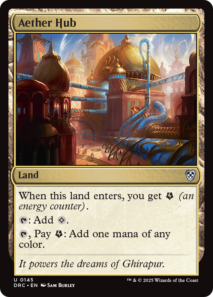 Aether Hub (DRC-145) - Commander: Aetherdrift Foil