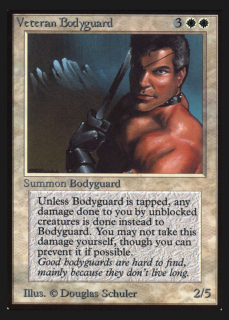 Veteran Bodyguard (IED-042) - Intl. Collectors' Edition