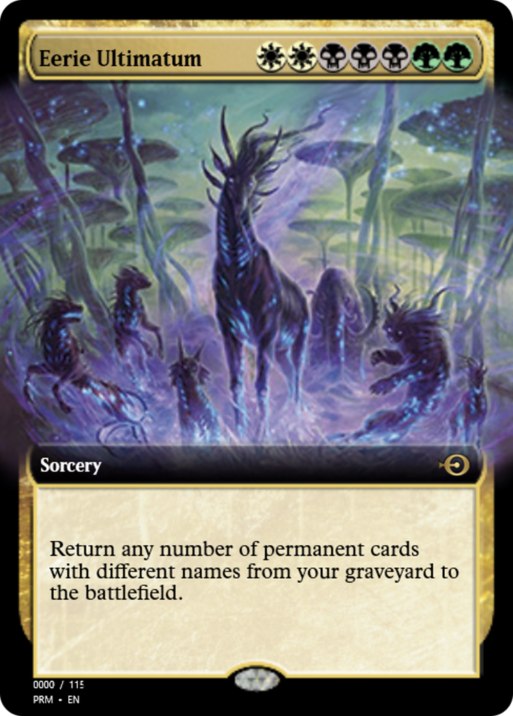 Eerie Ultimatum (PRM-80895) - Magic Online Promos