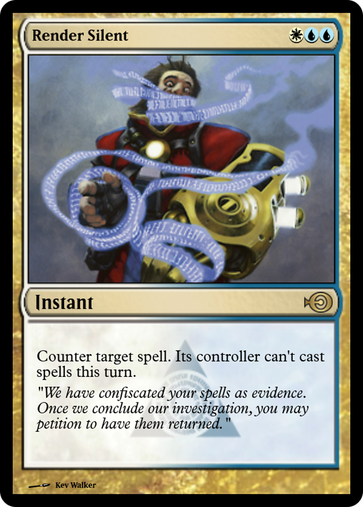 Render Silent (PRM-48576) - Magic Online Promos Foil